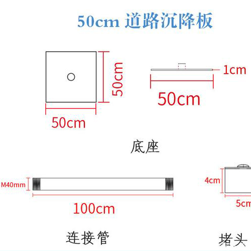 巢湖沉降板规格型号如何选择?